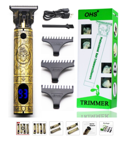 New USB rechargeable Hair Trimmer barber LCD Hair Clipper Machine IRL - Picture 16 of 20