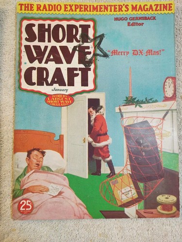 (2)"SHORT WAVE CRAFT & "SHORT WAVE TELEVISION" Radio Magazines Jan. 1936 &Jan 37 - Picture 3 of 19
