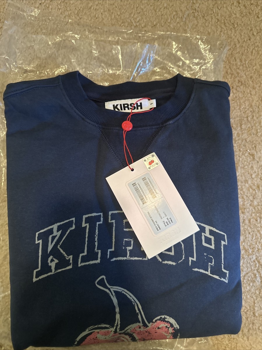 ☆人気☆【KIRSH】☆KIRSH X BONTEMPS GRAPHIC LONG SLEEV.E☆ NEW Kirsh Cherry Artist Sweatshirt Streetwear XL /1 Men