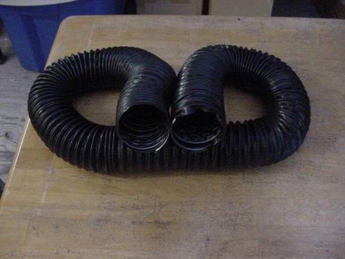 Buick 2.5" Black Flexible Heater AC Duct Hose SOLD by FT Vent Tube Defroster Nos - Picture 8 of 8