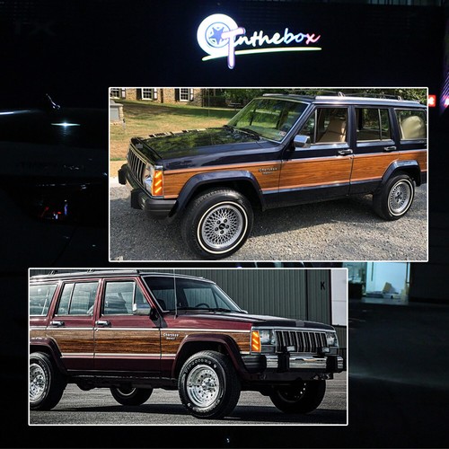 Amber Lens + LED Side Marker Lights For Jeep Cherokee XJ Wagoneer Comanche 84-96 - Picture 10 of 11
