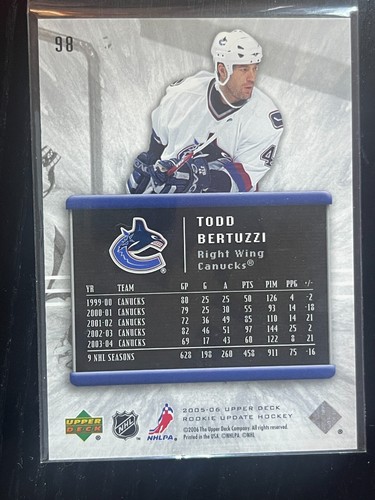 2005-06 Upper Deck Rookie Update Hockey You Pick - Picture 188 of 192