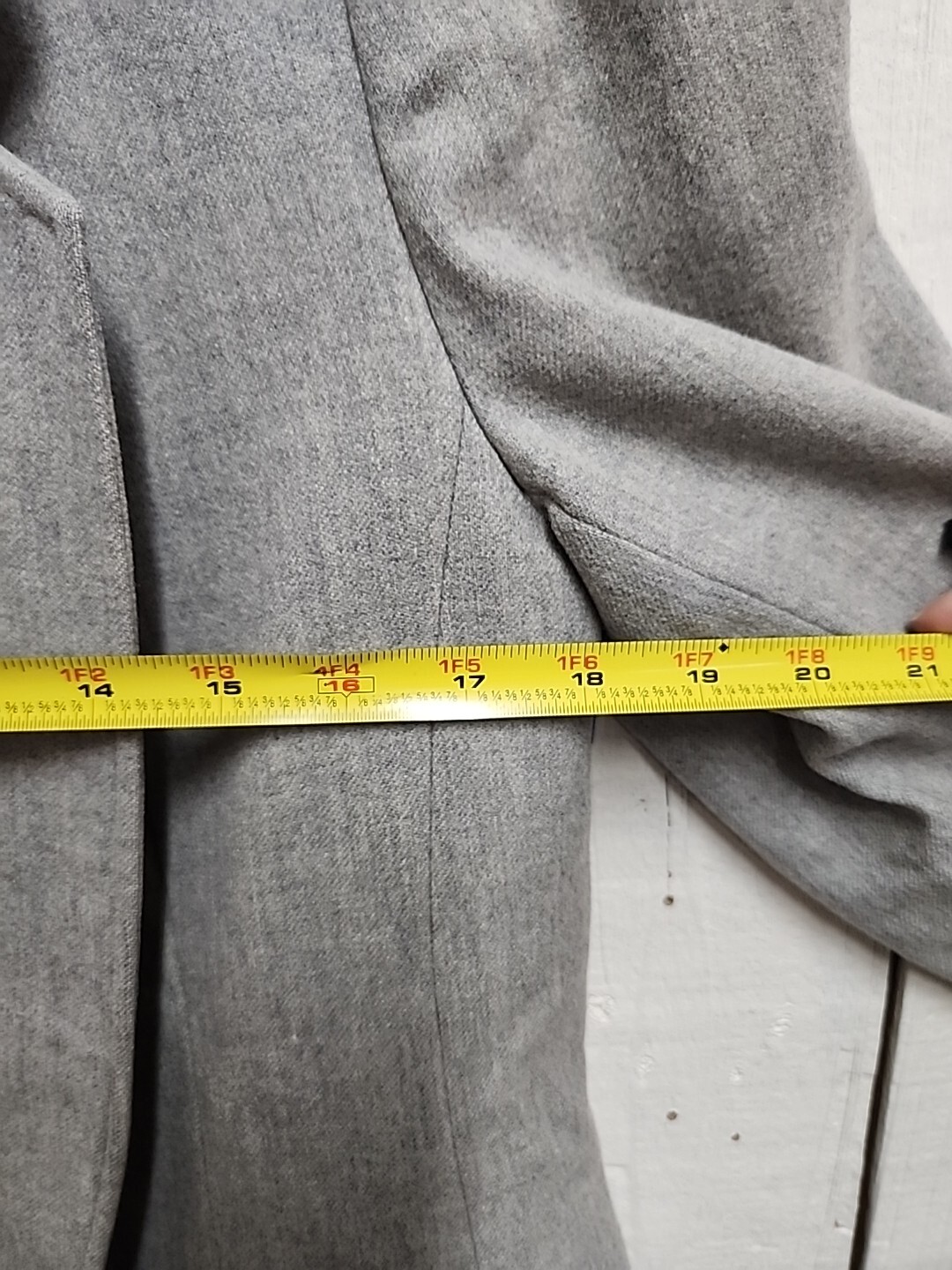 Pendleton Wool Blazer 10 Gray C29 - image 5