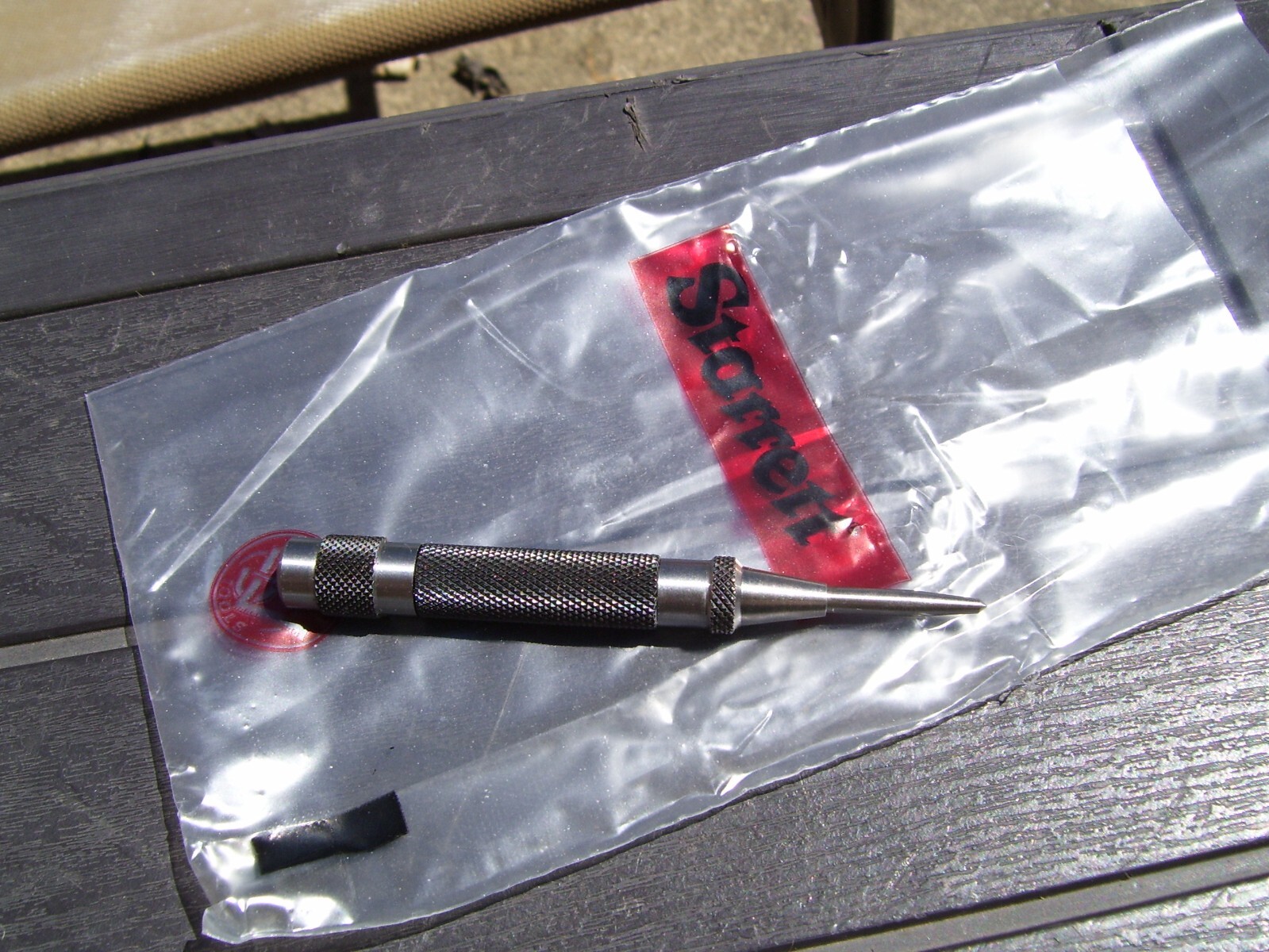 (1) NEW Starrett 18AA 4" Automatic Center Punch Adjustable Machinist eBay