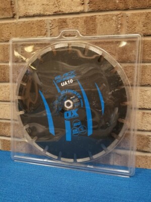 Ox Tools Ultimate UA10 Asphalt 14'' Black Shark Diamond Blade