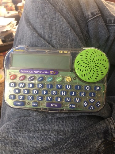 Franklin Kid-240 Speaking Homework Wiz - Not Working - For Parts Only.