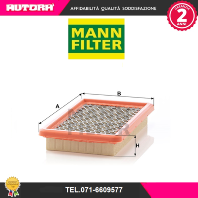 MANN-FILTER C 2666 Filtro Dell'aria Auto - Alta Qualità, Primo Equipaggiamento - 4