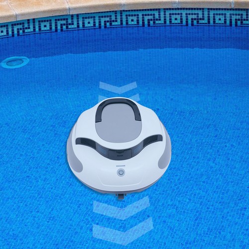 Automatic Pool Cleaning Robot ,Above/in-Ground Cordless Robotic Vacuum Cleaner - Picture 3 of 19
