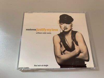 Madonna   Justify My Love (William Orbit Remix) - Maxi CD Single   1990