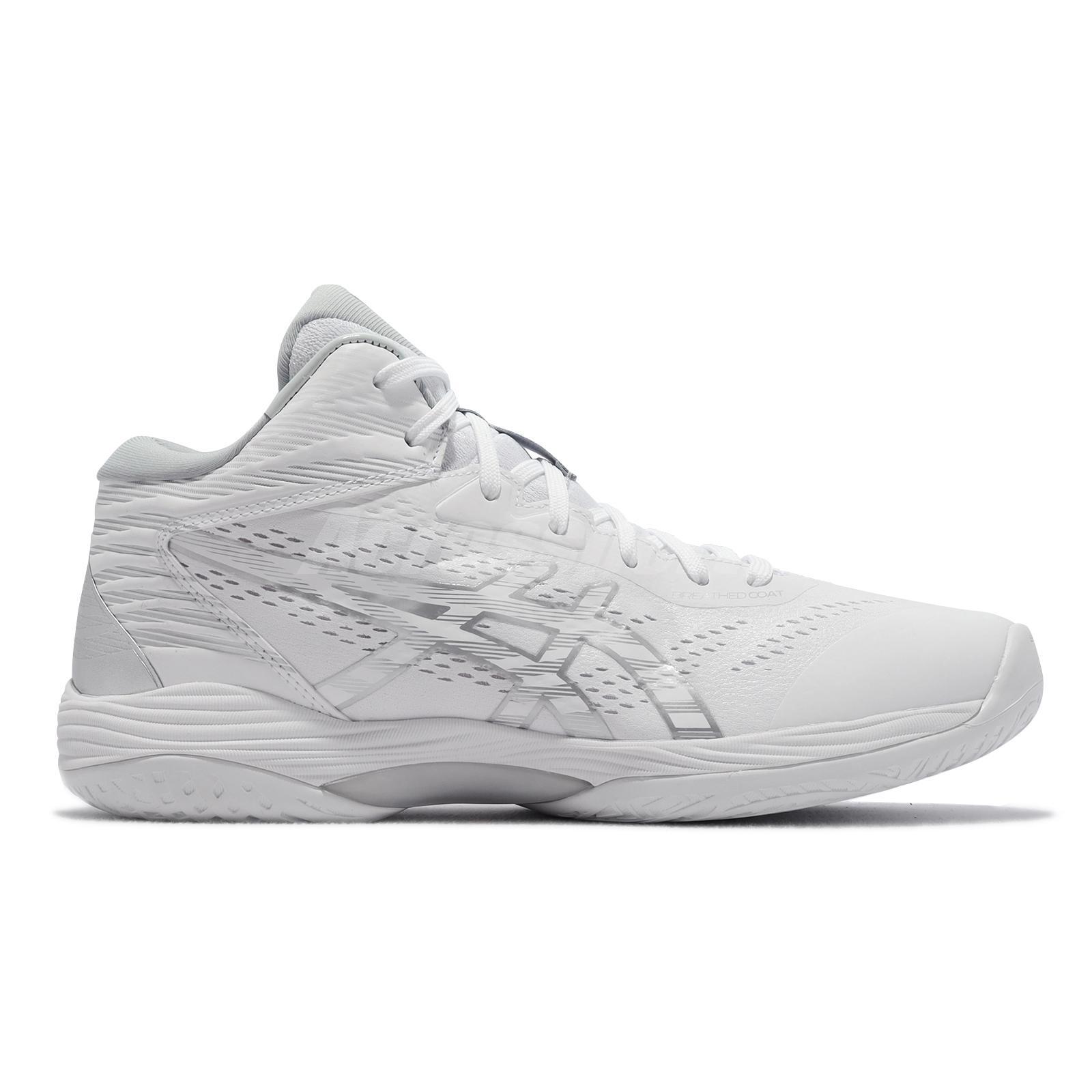 Asics GELHoop V14 4E Extra Wide White Silver Men Unisex Basketball 1063A051-100