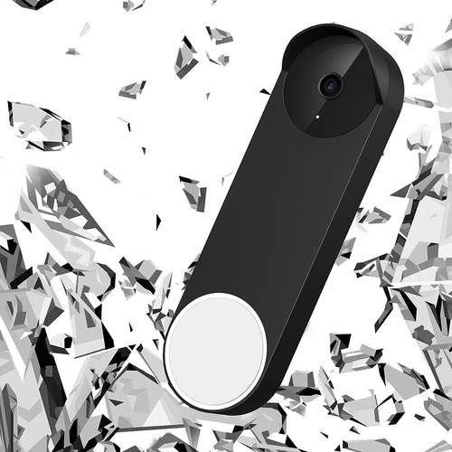 Silicone Doorbell Skin Case Waterproof Drop-proof Doorbell Cover for Google Nest - Afbeelding 6 van 18
