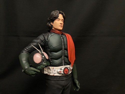 Shin Kamen Rider 1:6 Art Statue シン・仮面ライダー 完成品 庵野秀明 池松壮亮 - Picture 11 of 12