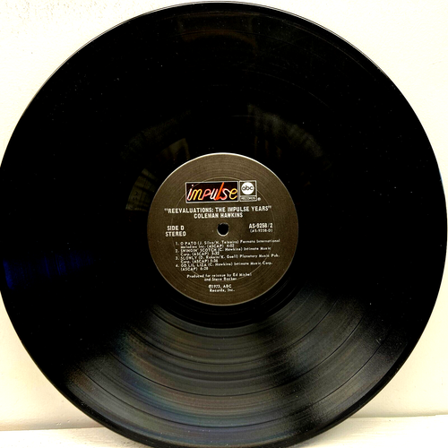 Coleman Hawkins Reevaluations: The Impulse Years 1973 Vinyl Records Compilation - Picture 3 of 8
