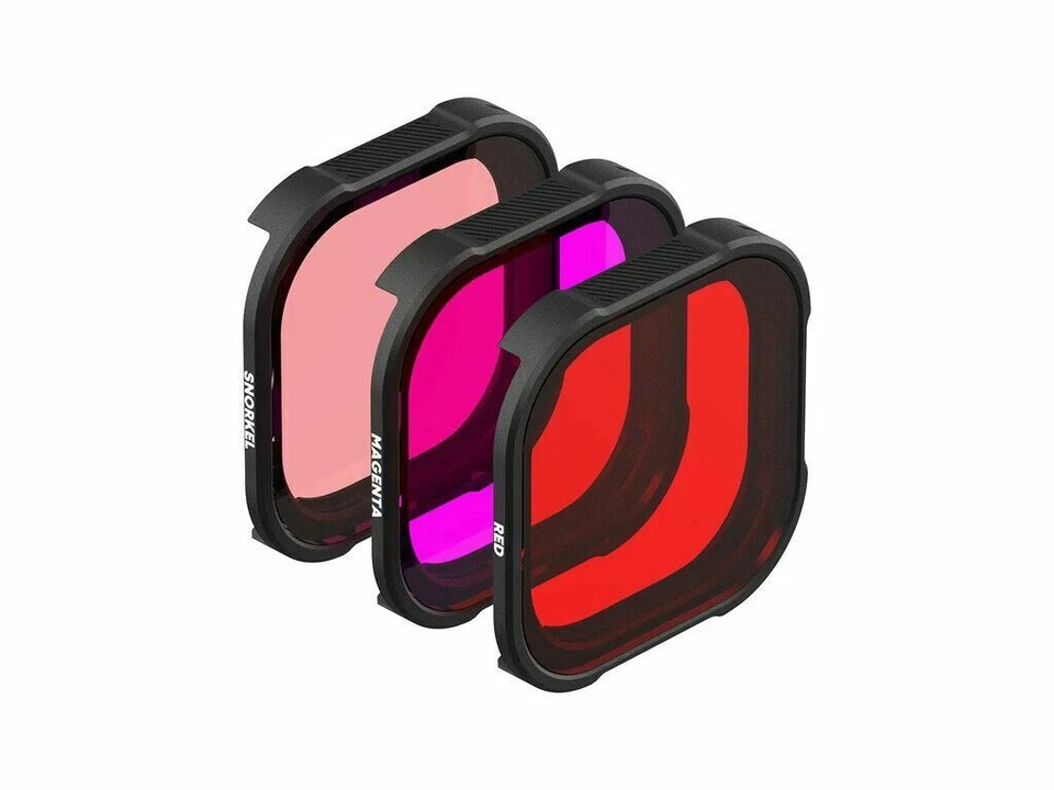 PolarPro DIVEMASTER Red Magenta & Snorkel filters for GoPro HERO13 Black Housing - Image 2 of 4