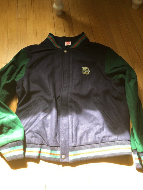 supreme x lacoste wool varsity jacket