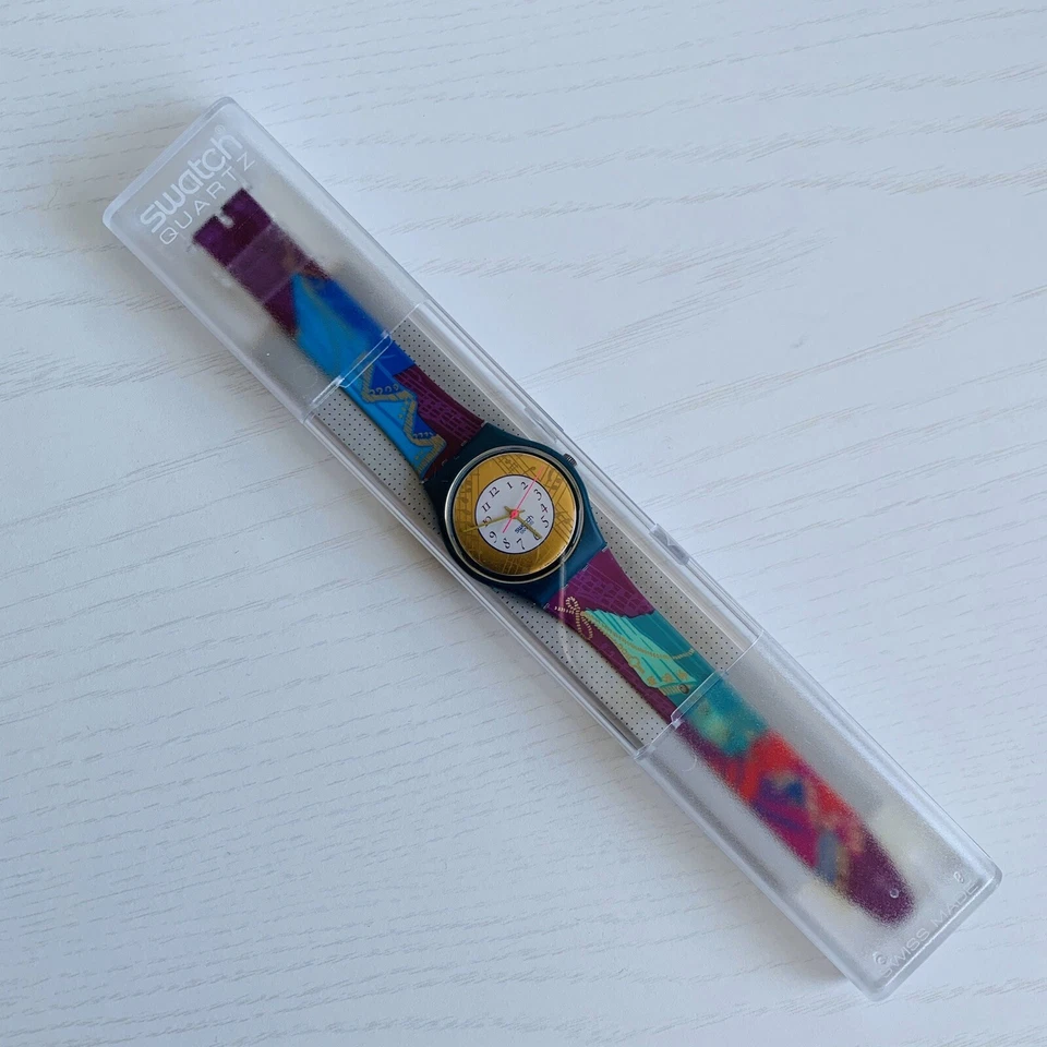 斯沃琪手表 Palco 1992 GG119 全新带盒 — 第 2/3 张图片