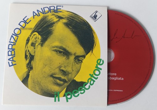 FABRIZIO DE ANDRÉ Il Pescatore / Una Storia Bagliata (1970) CD L'Espresso 2009