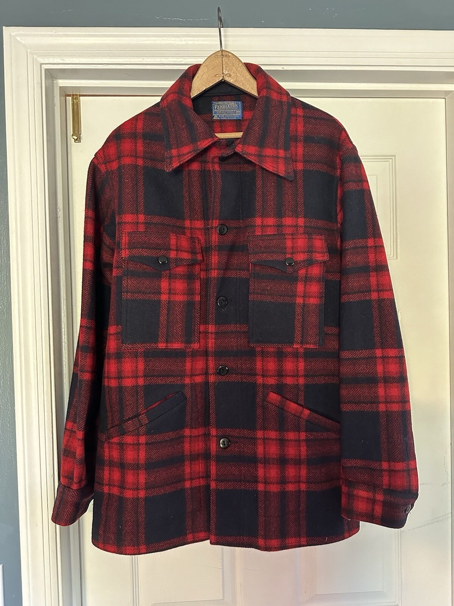 Vintage Pendleton USA Wool Mackinaw Cruiser jacket Men's Vintage Pendleton USA Wool Mackinaw Cruiser jacket Men's