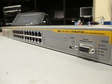Allied Telesis AT-8624T/2M Layer 3 24 Port L3 10/100 Managed Network Desk Switch