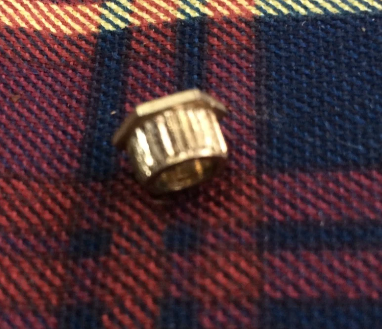 Sintonizador de guitarra Waverly vintage de latón de los años 60 buje hexagonal/ferrula Martin Gretsch Foto 2 de 3