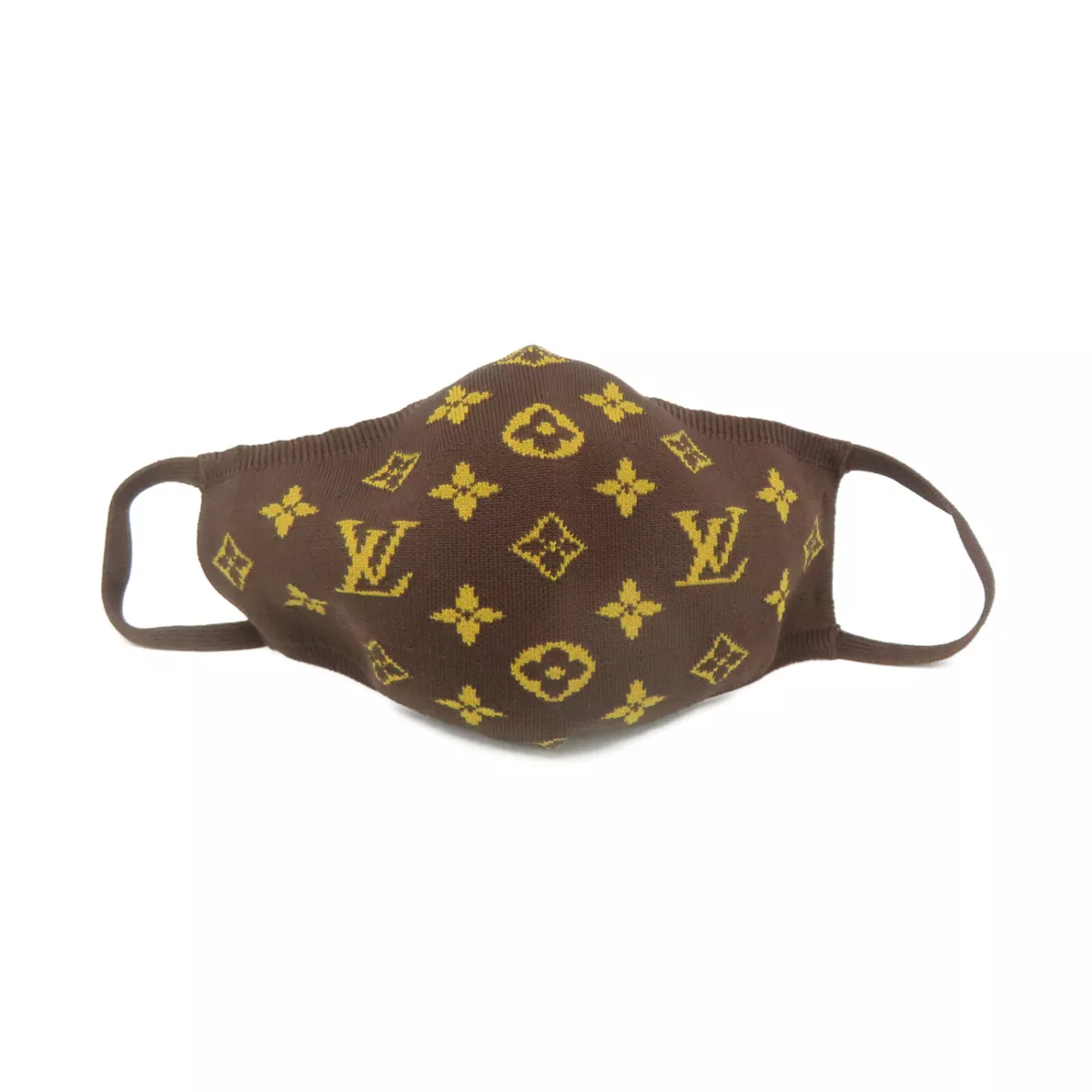 Louis Vuitton LV Mask Cover M76747 Polyamide Monogram Brown