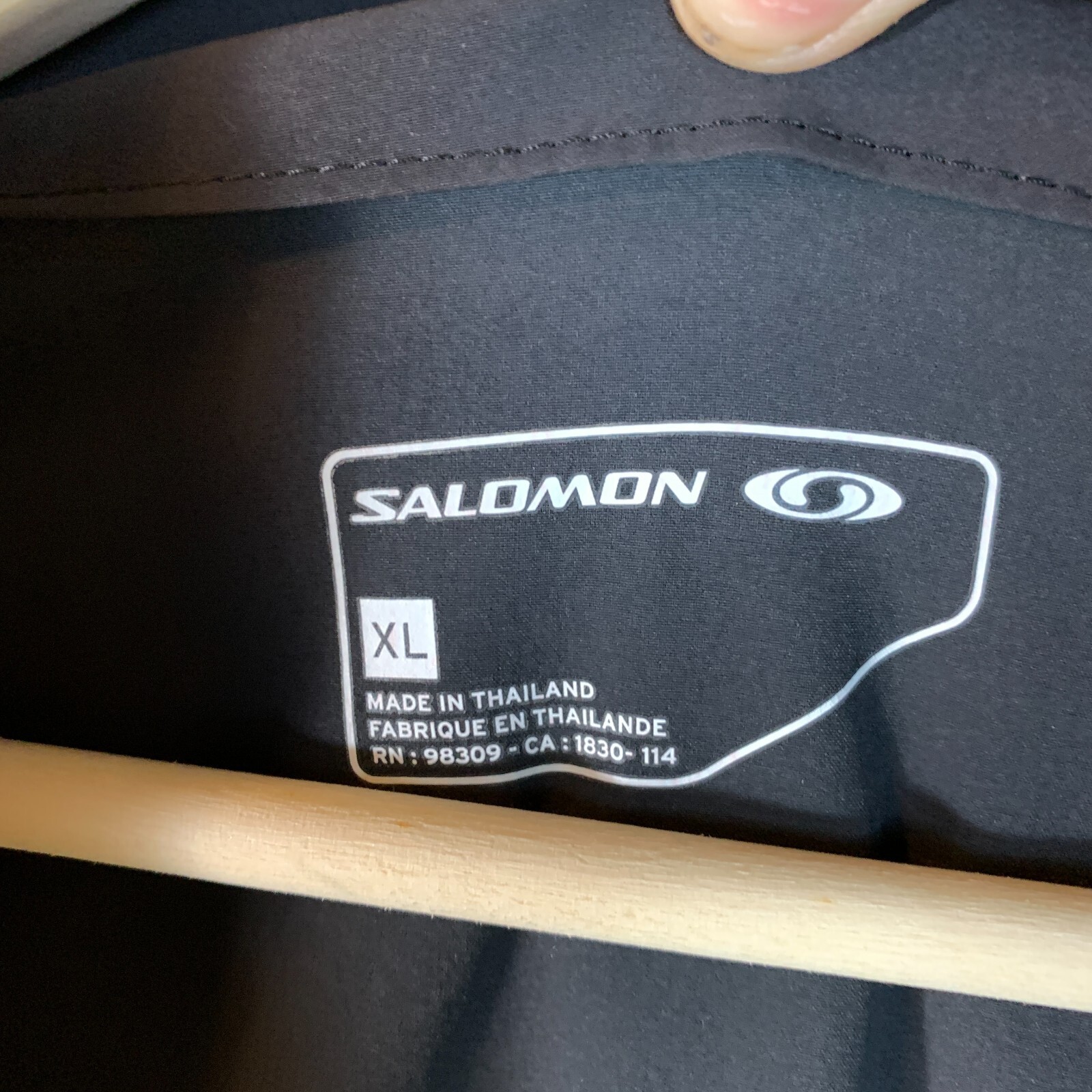 Giacca Salomon Uomo XL Giallo Neon Leggera ClimaWind Riflettente Elasticizzata Corsa