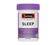 Swisse Ultiboost Sleep For Natural, Restful Sleep & Nervous Tension 100 Tablets