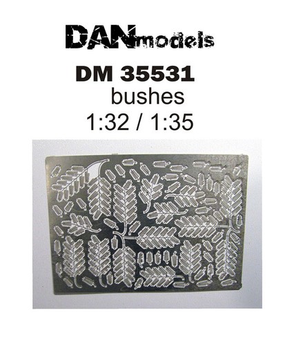Dan Models 35531 - 1/35, 1/32 Bushes, Set #1, Size 110*80 mm Scale, New in Box - Picture 5 of 10
