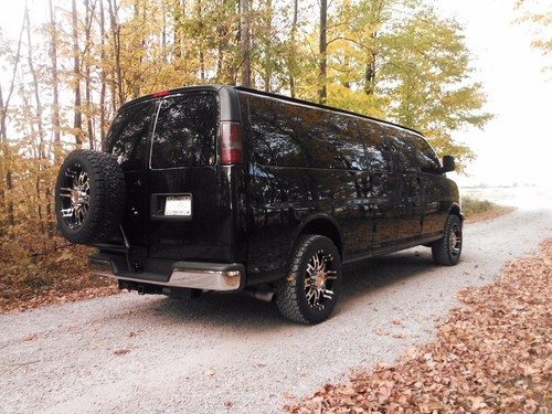 Chevy Express - Kit de levage pour roues 20x9 275 55 20 pneus Van Rack 2003-2020 - Photo 12 sur 12