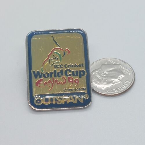 ICC Cricket World Cup England 99 Outspan Pin Lapel Enamel Collectible - Picture 2 of 3