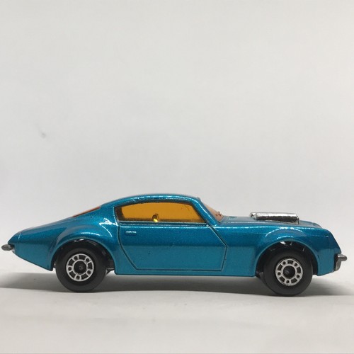 Lesney Matchbox Superfast No. 4 Pontiac Firebird 1975 Blue Made In England W/Box - Picture 4 of 21