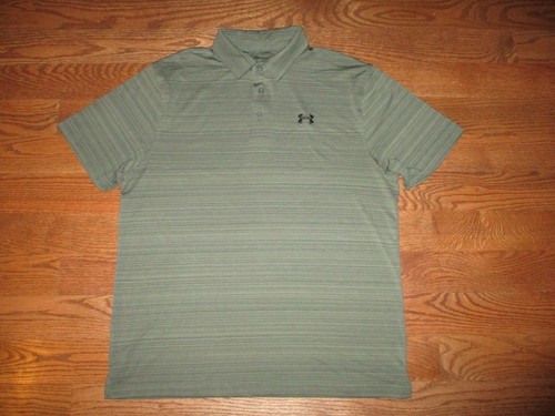 Olive Green Loose Polo Golf Shirt Sz 