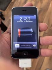 Apple iPhone 3GS - 16 GB - Black Unlocked - Works, W/ Box Cable Manual