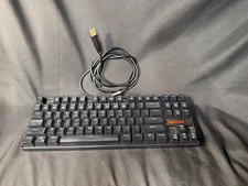 Redragon K552 Mechanical Gaming Keyboard RGB LED Rainbow Backlit Wired TESTED