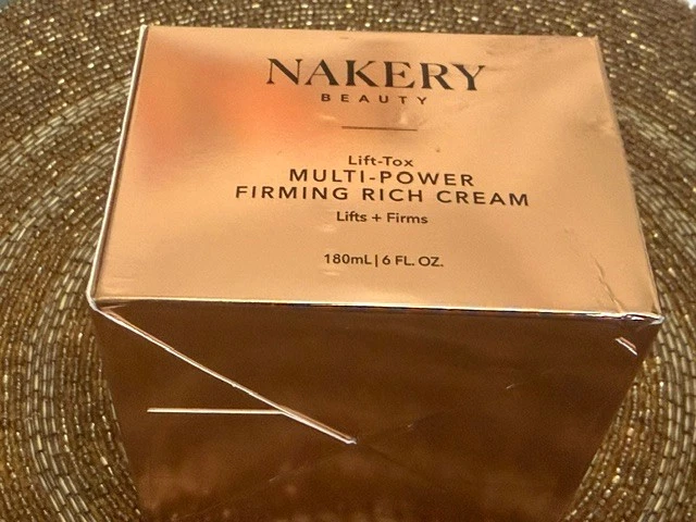 Nakery Beauty SUPERSIZE Lift-Tox Multi-Power Firming Rich Cream 6 Oz NEW/SEALED