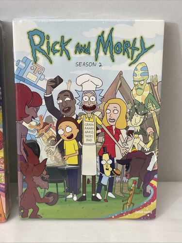 Rick and Morty Season 1 & Season 2 DVD - New - Sealed - Picture 3 of 8