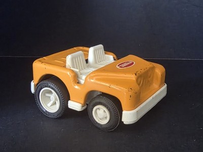  Vintage Tonka orange Sportwagen Presse Metall Spielzeug