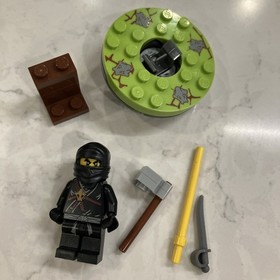 LEGO NINJAGO: Cole 2170 100% Complete w 5 Cards & Manual