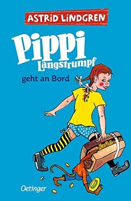 Pippi Langstrumpf geht an Bord by Lindgren, Astrid Hardback Book The Fast Free