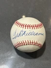 TED WILLIAMS SIGNED AUTOGRAPHED OFFICIAL MLB BASEBALL BOSTON RED SOX