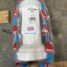 McAlpine Adjustable WC-CON2 Straight Toilet Pan Connector 97-107mm to 110mm. 