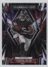 2023 Panini Phoenix Thunderbirds Silver Seismic Tyler Allgeier #TB-TA 1hs9