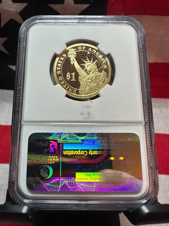 2009 ZACHARY TAYLOR PRESIDENTIAL - NGC - PF69 - ULTRA CAMEO - Image 3 of 4