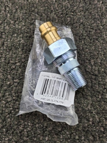 Legend P-571NL Forged Steel Dielectric Union 1/2" Copper Press x 1/2" Male NPT