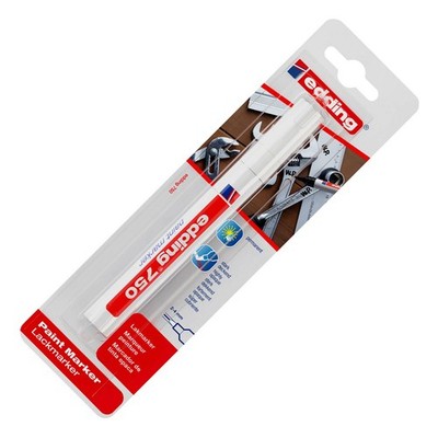 Edding 4-750-1-4049 750 White Paint Marker 2mm to 4mm