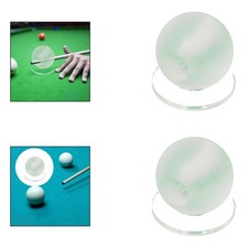 Billiard Stroke Trainer Transparent Portable Improve Hitting Cue Ball Stroke