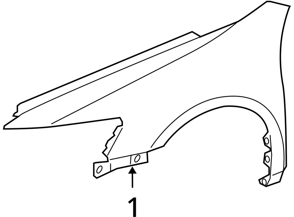 Fender ACURA RL Right 09 10 11 12 - Image 3 of 3