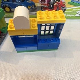 Lego Duplo 10532 My First Police Set Complete Robber Jail Bank Motorcycle