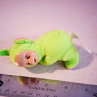 Teletubbies Dipsy Green Plush Clip-On Mini Stuffed Toy 2000 Vintage — photo 1