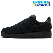 Nike Wmns Air Force 1 'Triple Black Suede' HM9659-001 Women